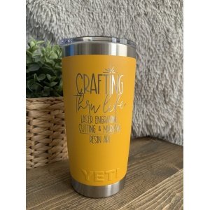 Yeti Laser Engraved Tumbler