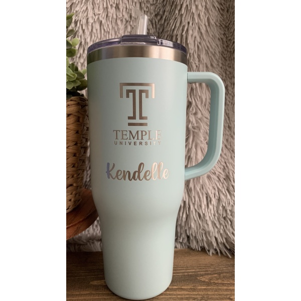 40oz Tumbler with Handle - Image 6