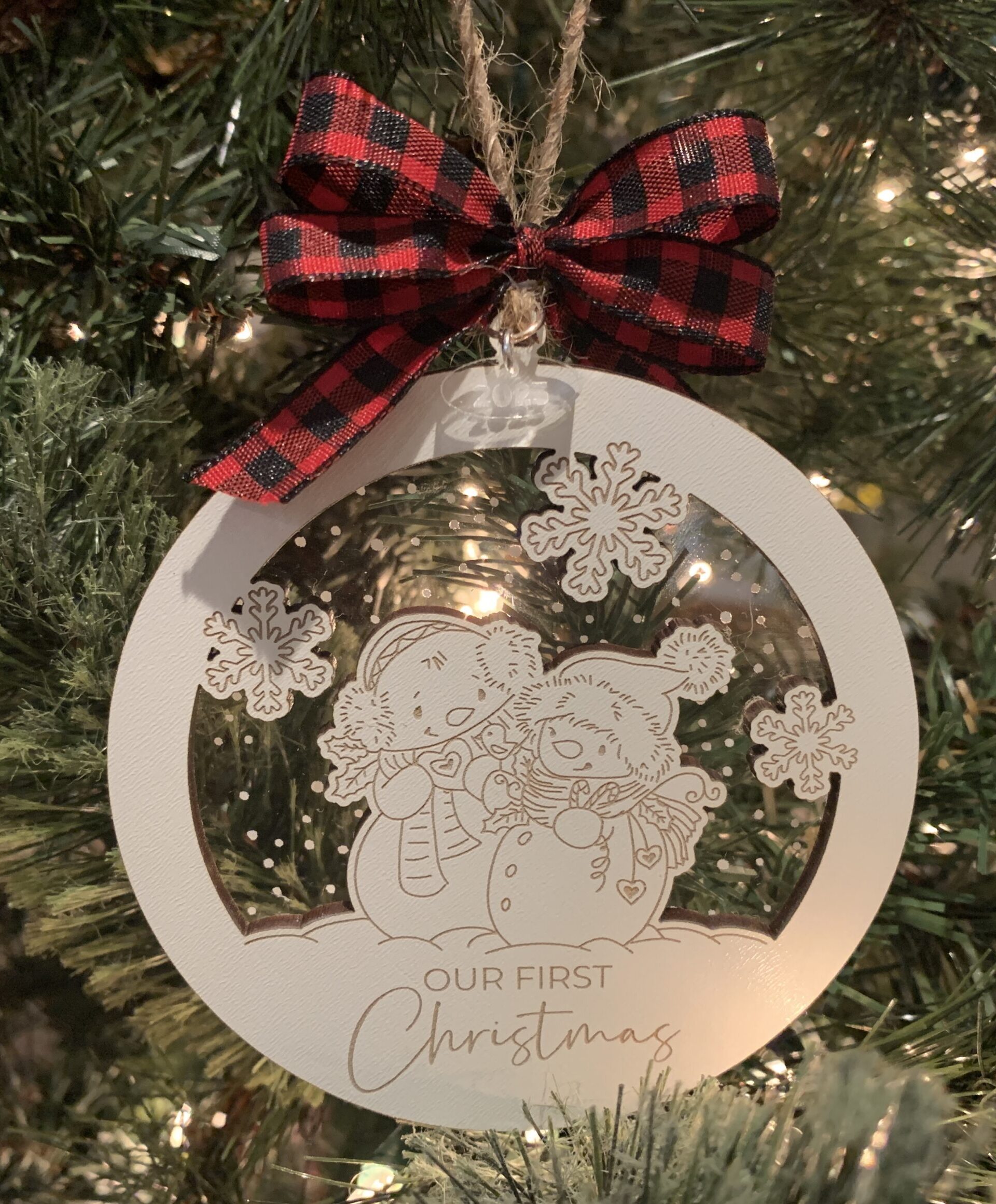 Our First Xmas Ornament