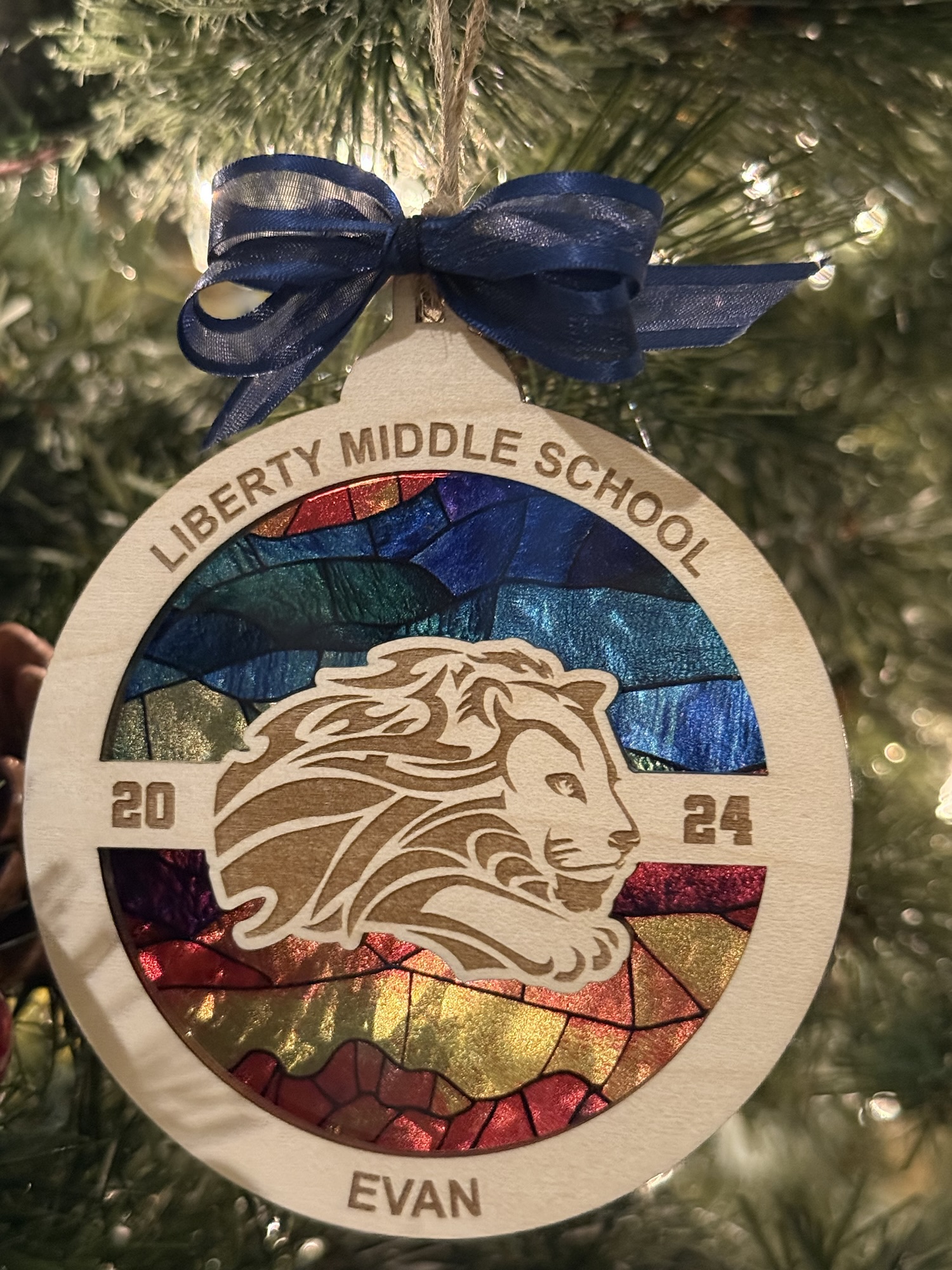 2024 Liberty MS Ornament / Suncatcher
